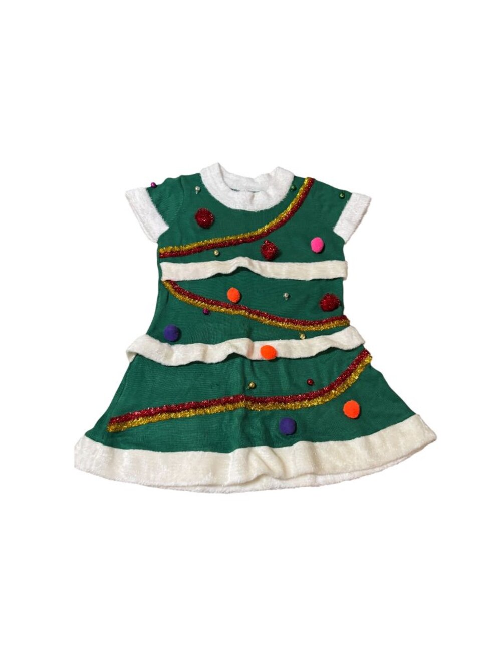 Holiday Time XL Xmas Tree Top/Dress